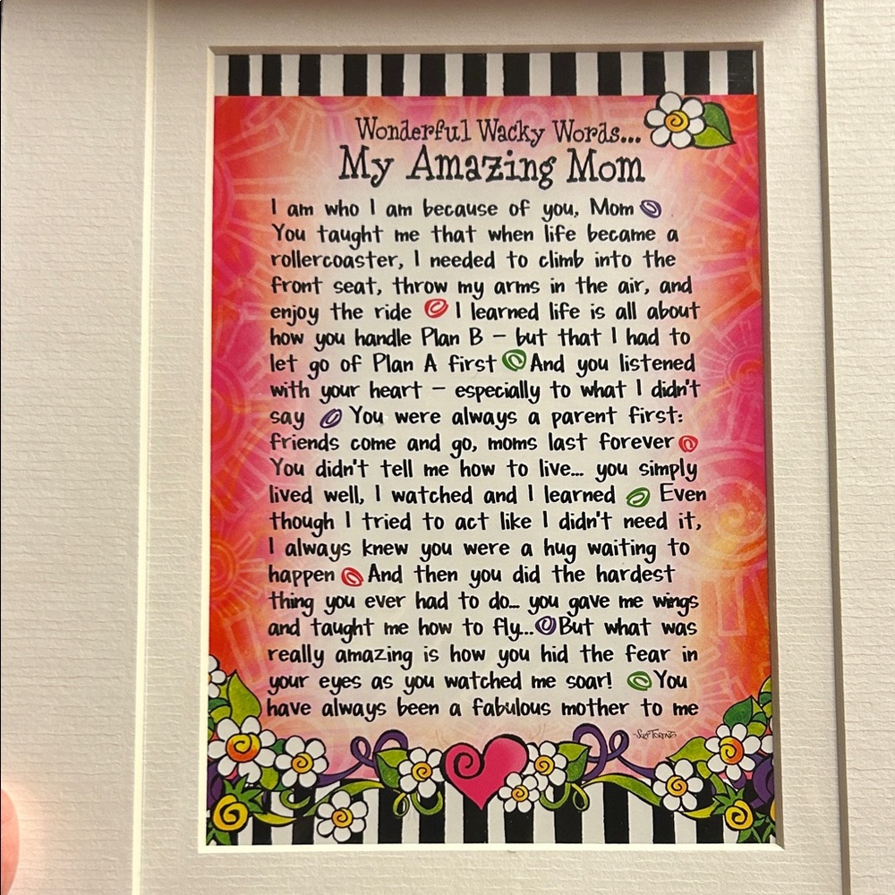 My Amazing Mom Poster - Multicolor